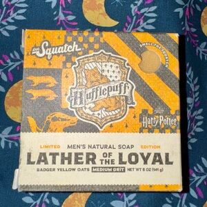 Dr Squatch Harry Potter Lather of the Loyal Medium Grit Limited Edition Bar Soap